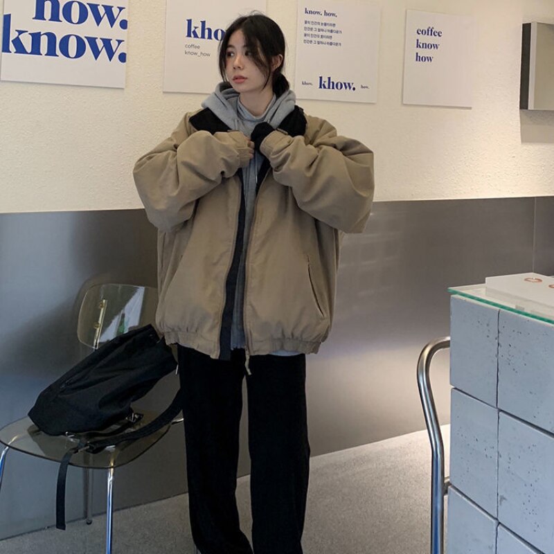 Y2k Oversize Winter Jacket - Shoptery