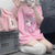 Amine Girl Pink T-Shirt