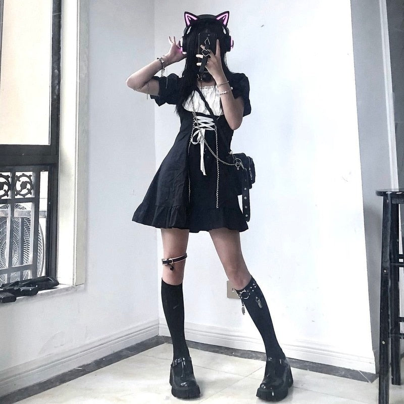Goth Maid Cosplay Dress - Shoptery