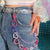 Kidcore Heart-shaped pants chain