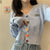 Korean Pastel Long-sleeved Knitted Jacket