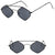 Retro Style Metal Mirror Sunglasses