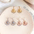 Retro Fairy Sun and moon earrings