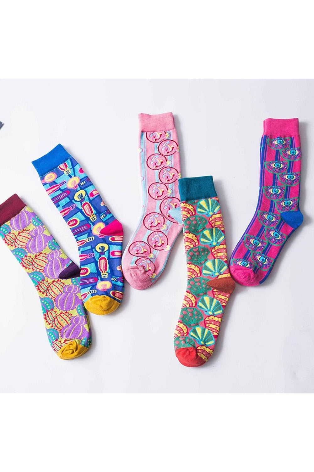 Abstract Pattern Socks - Socks