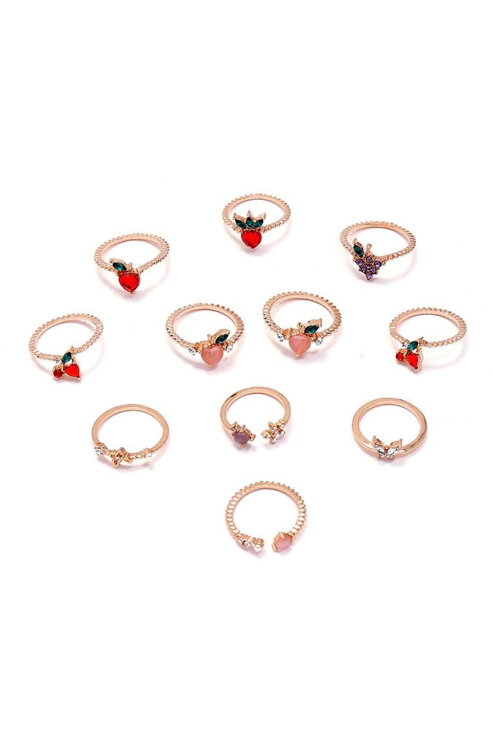 Aesthetic 11 Pcs/Set Rings - Rings