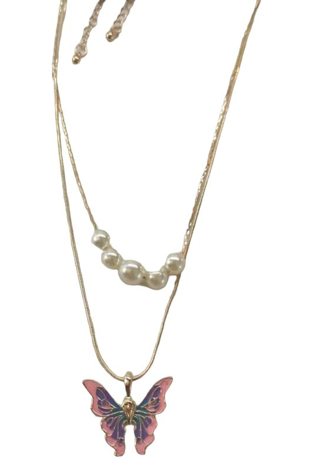 Aesthetic Butterfly Necklace -