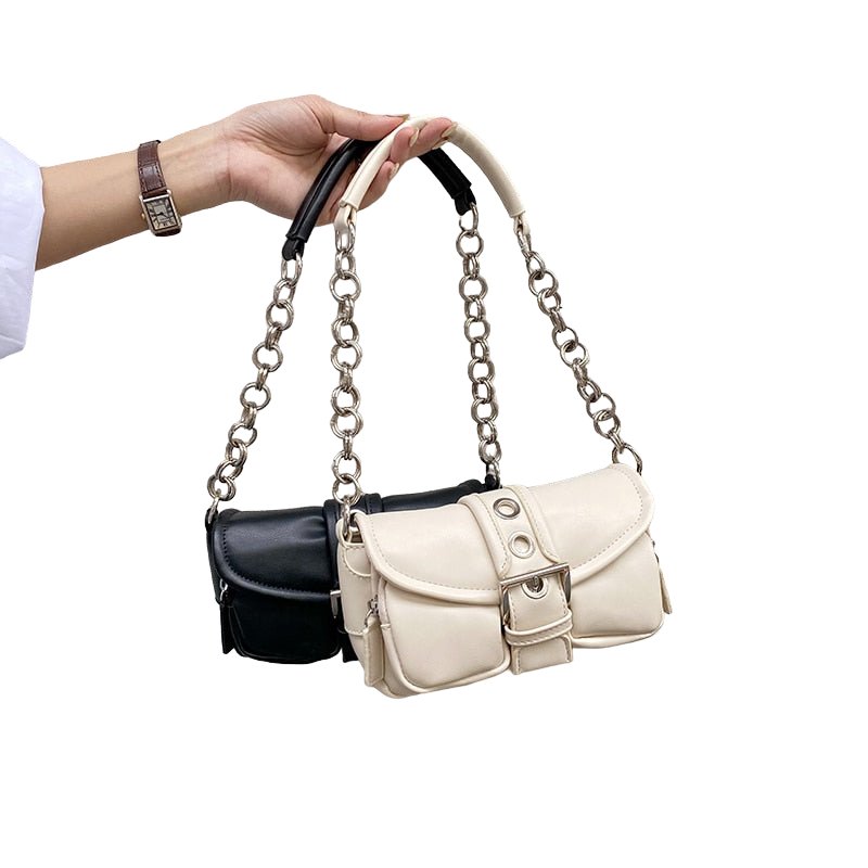 Aesthetic Chain Small Shoulder Bag - Bags
