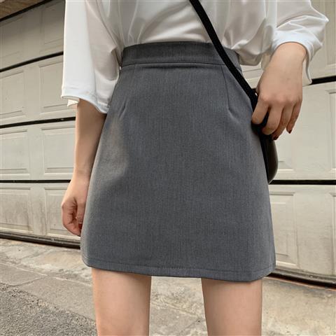 Aesthetic Mini Solid Skirt - Skirts