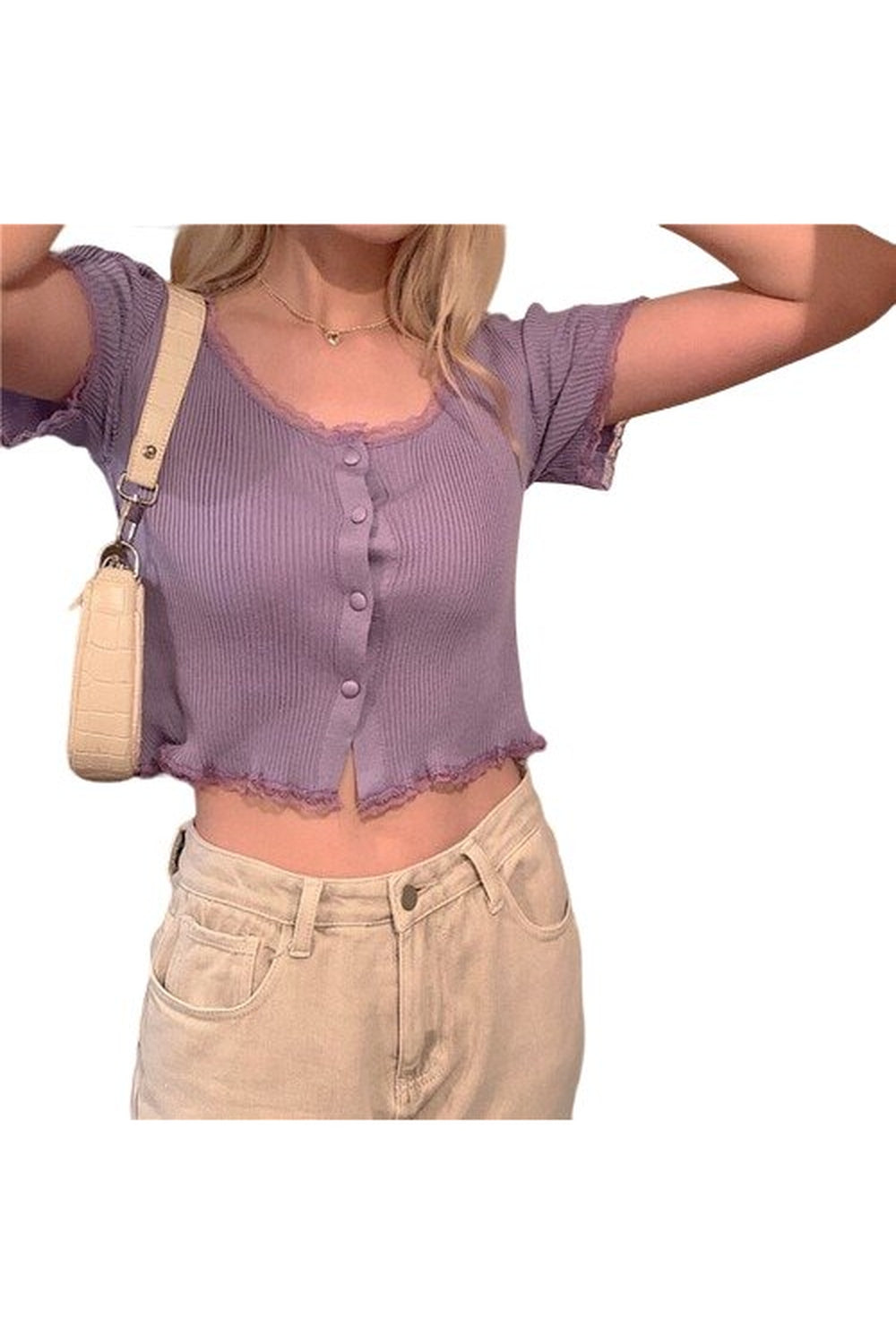 Aesthetic Pastel Crop Top - Crop Tops