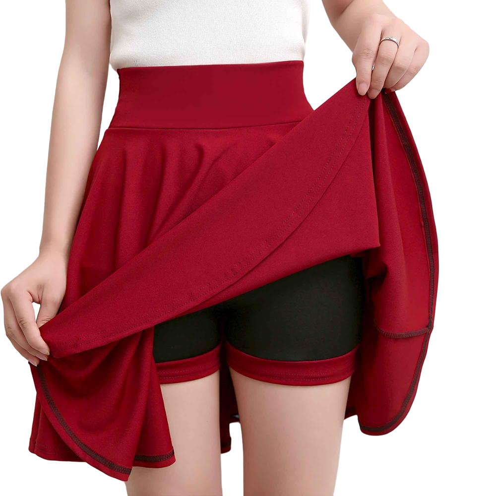 Aesthetic Pleated High Waist Skirt - Skirts