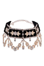 Necklace – Aesthetic Rhinestone – Curated Look for Special Moments Gold Shoptery