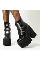 Alt Cobweb Vampire Cosplay Boots Shoptery