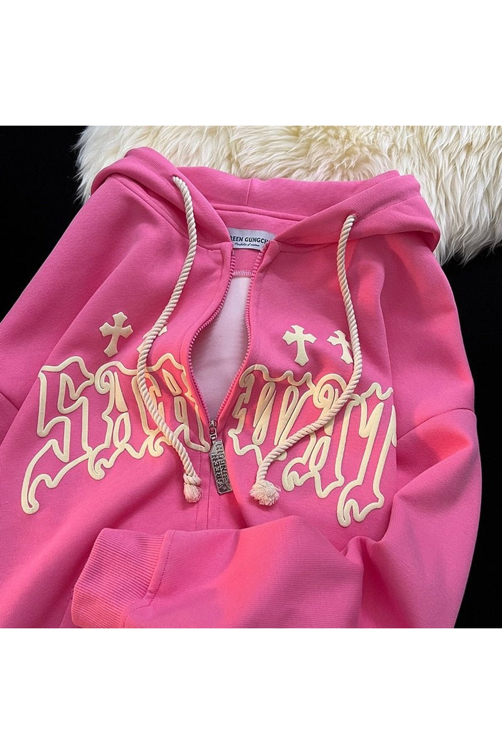 Fall Alt Cute Zip Up Hoodie Shoptery