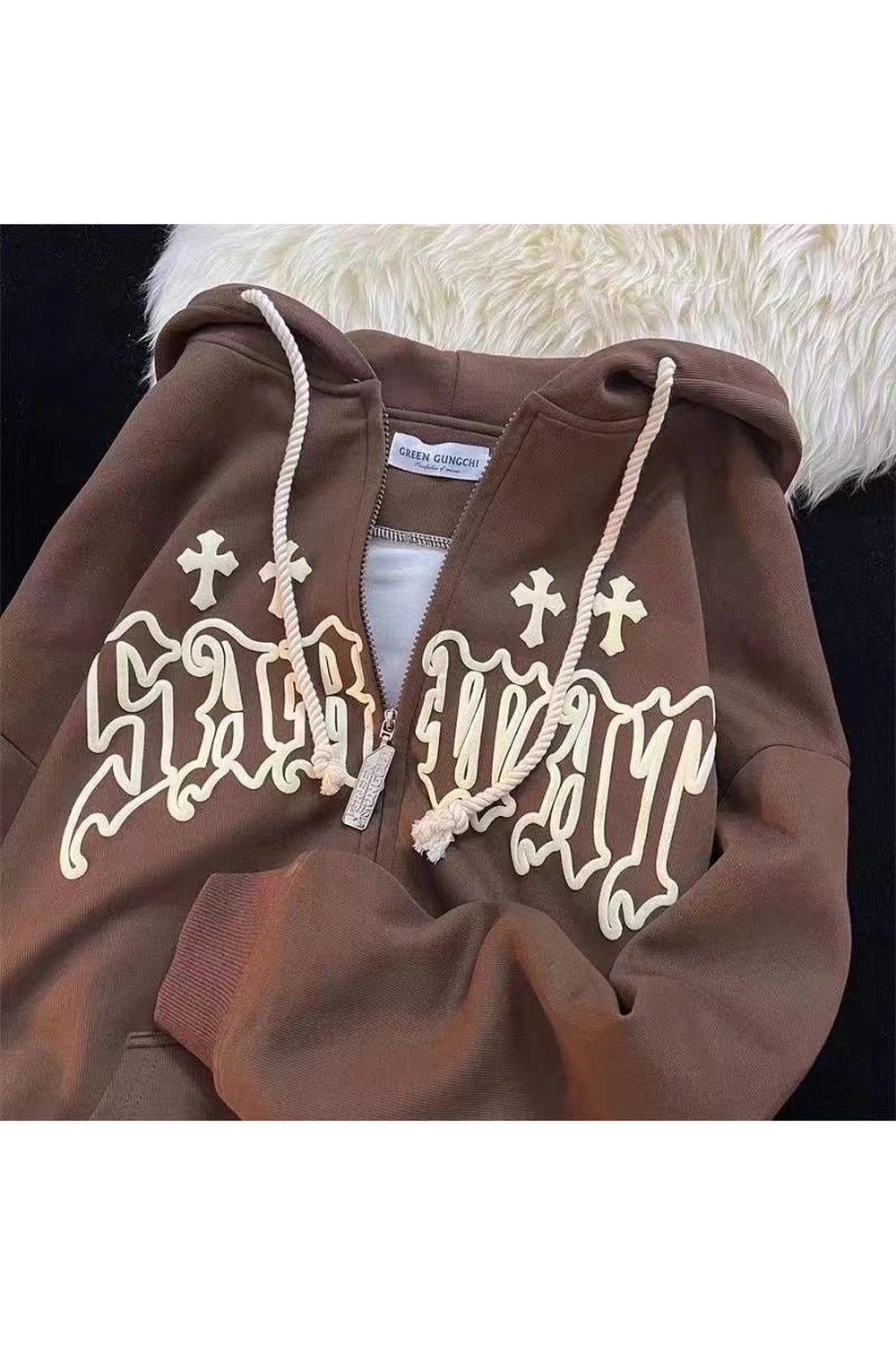 Fall Alt Cute Zip Up Hoodie Shoptery