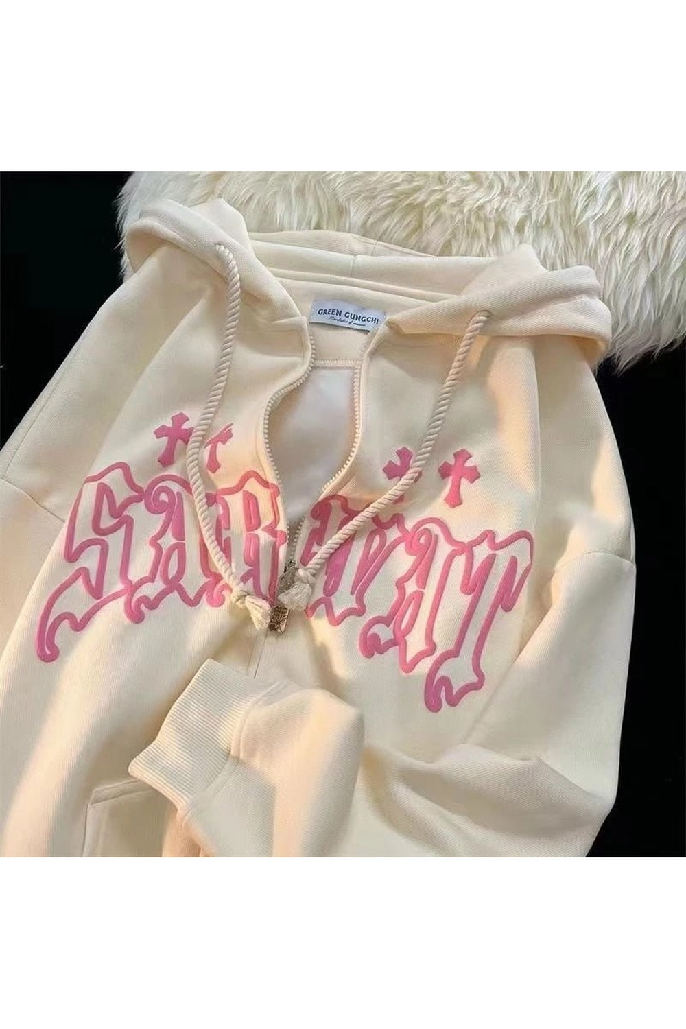 Fall Alt Cute Zip Up Hoodie Shoptery