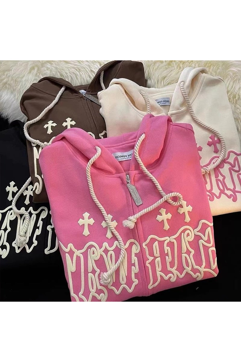 Fall Alt Cute Zip Up Hoodie Shoptery