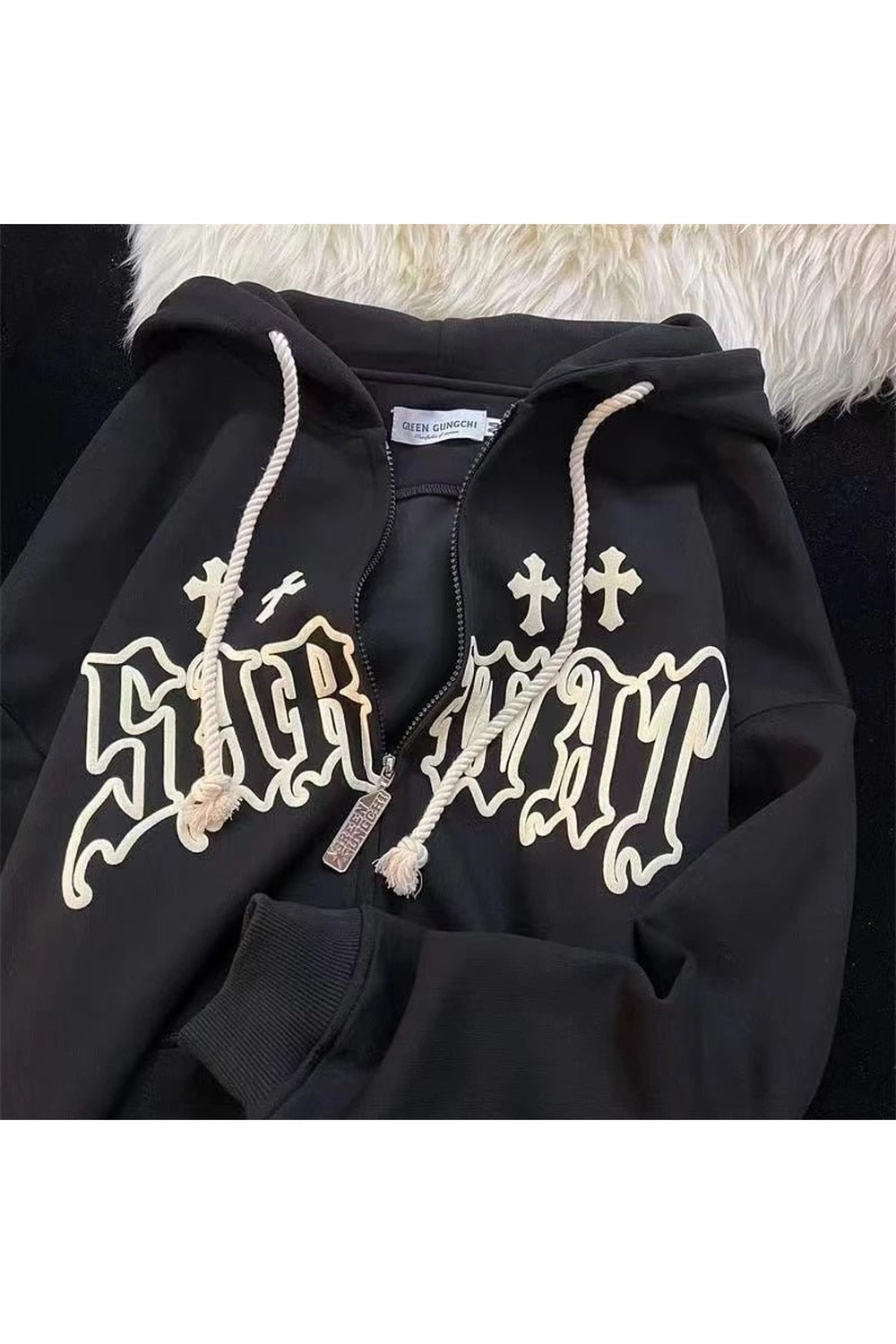 Fall Alt Cute Zip Up Hoodie Shoptery