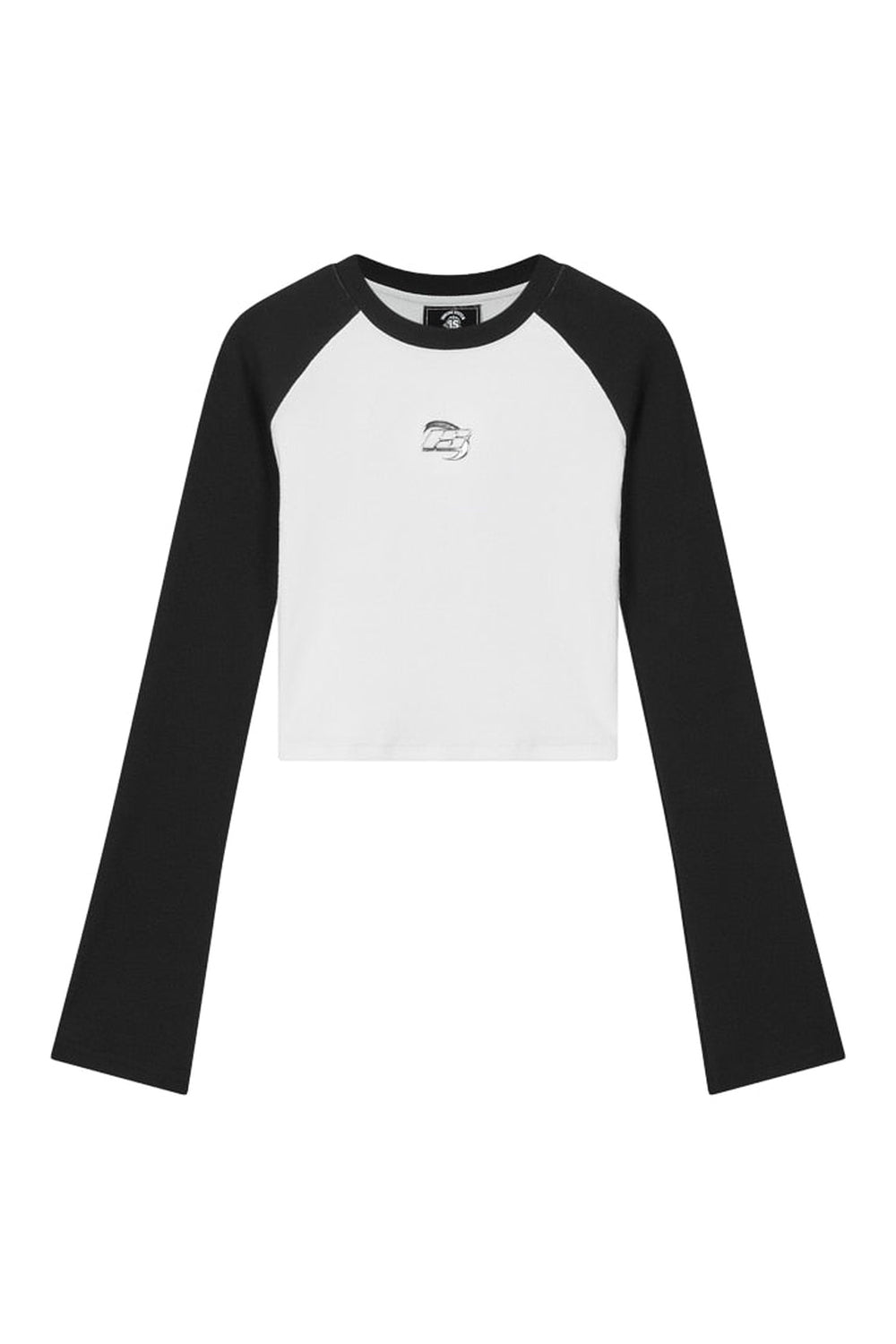 Alt Grunge Long Sleeve Crop Top - Crop Tops