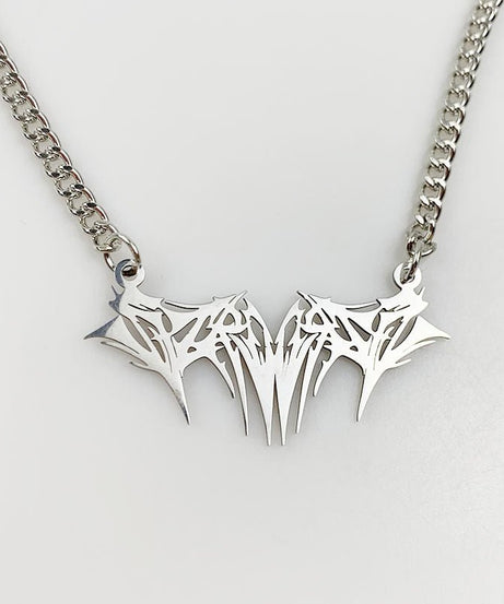 Alt Minimalist Thorns Necklace -