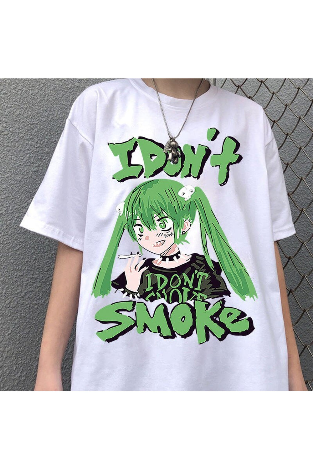 Alt Style Anime T-shirt Bai Shoptery