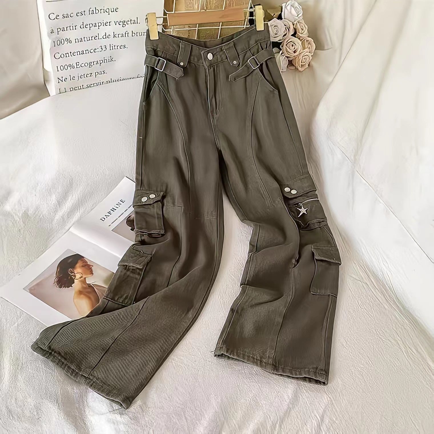 American Style Brown Cargo Pants Shoptery