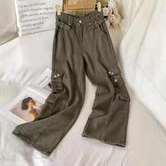 American Style Brown Cargo Pants Shoptery