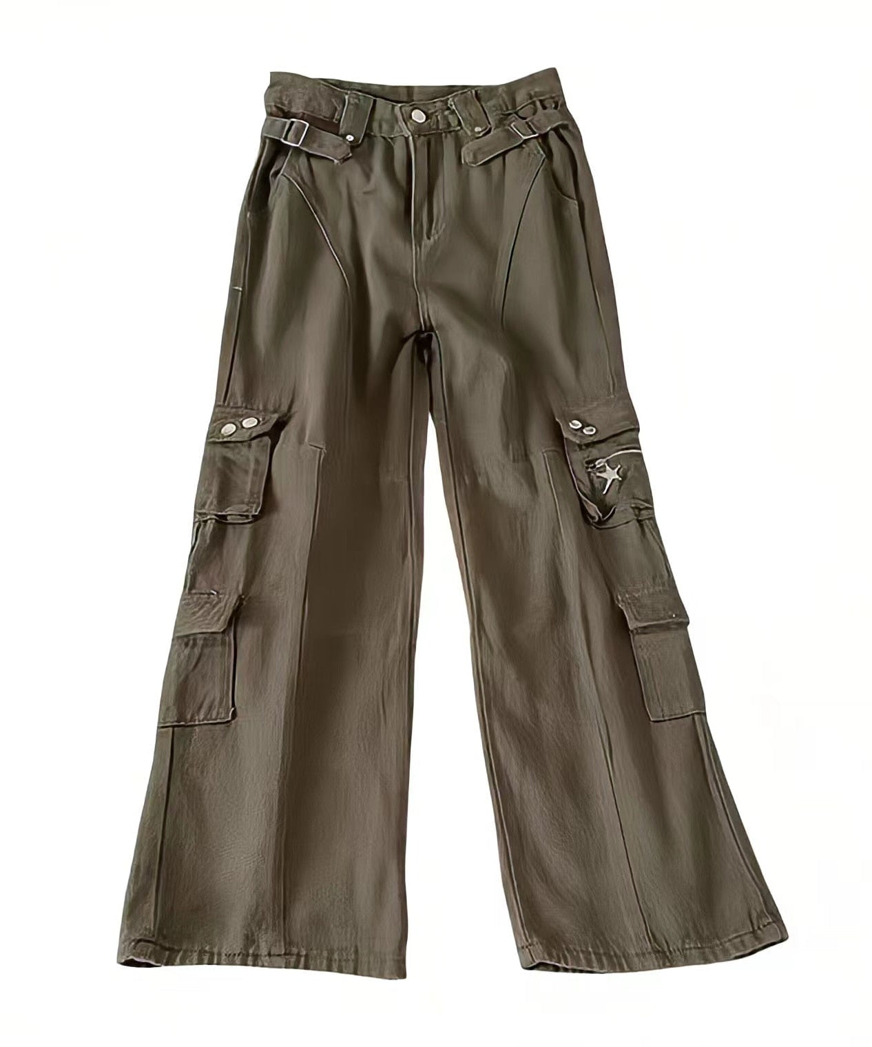 American Style Brown Cargo Pants - Pants