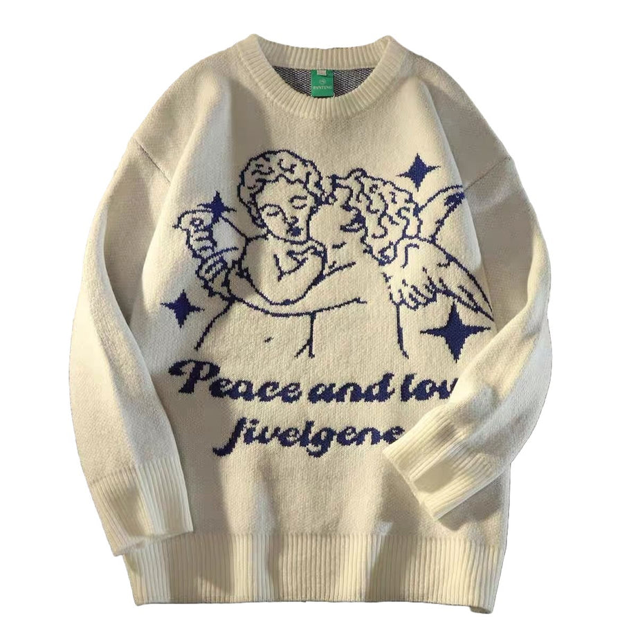 Angelcore Retro Sweater - Sweaters