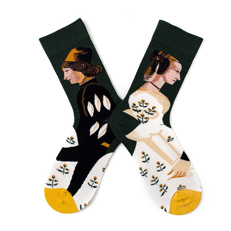 Art Hoe Fashion Socks - Socks
