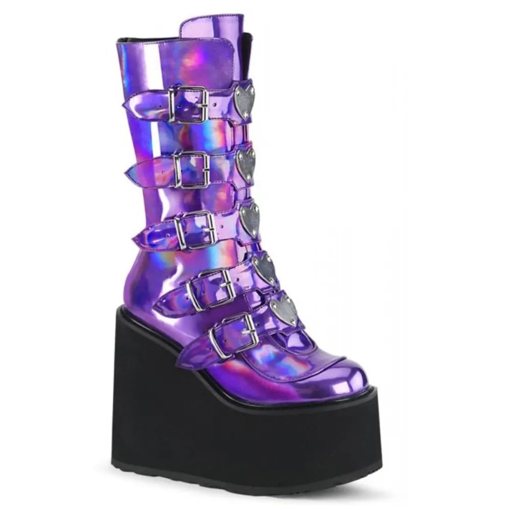 Autumn Gothic Colorful Boot -