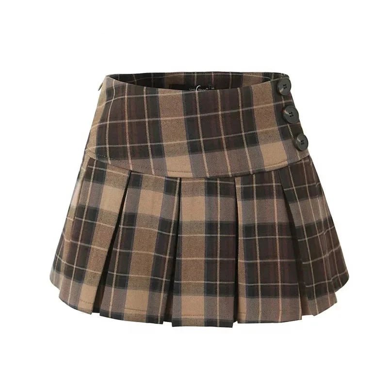 Autumn Waltz Pleated Skirt -