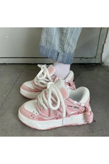 Kawaii Azure Wave Sneakers Shoptery