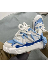 Kawaii Azure Wave Sneakers Shoptery
