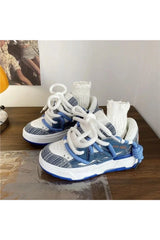 Kawaii Azure Wave Sneakers tiaowenniuzai Shoptery