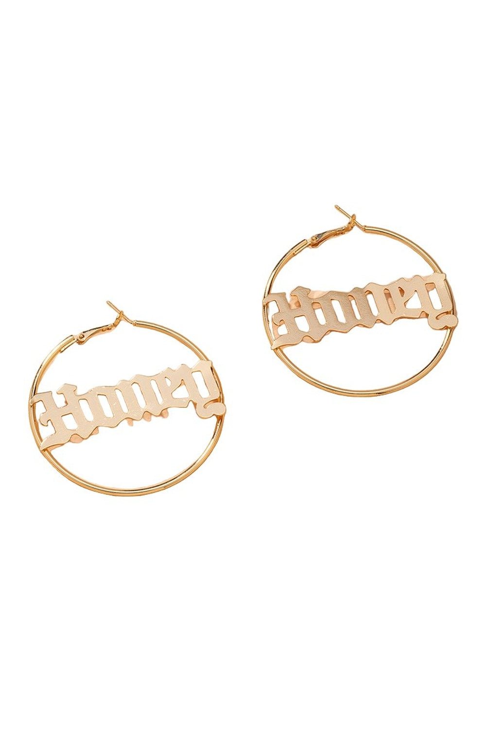 Baddie Large Earrings - Earrings