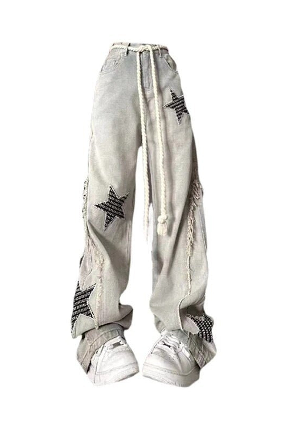 Baggy Star Denim Jeans - Jeans