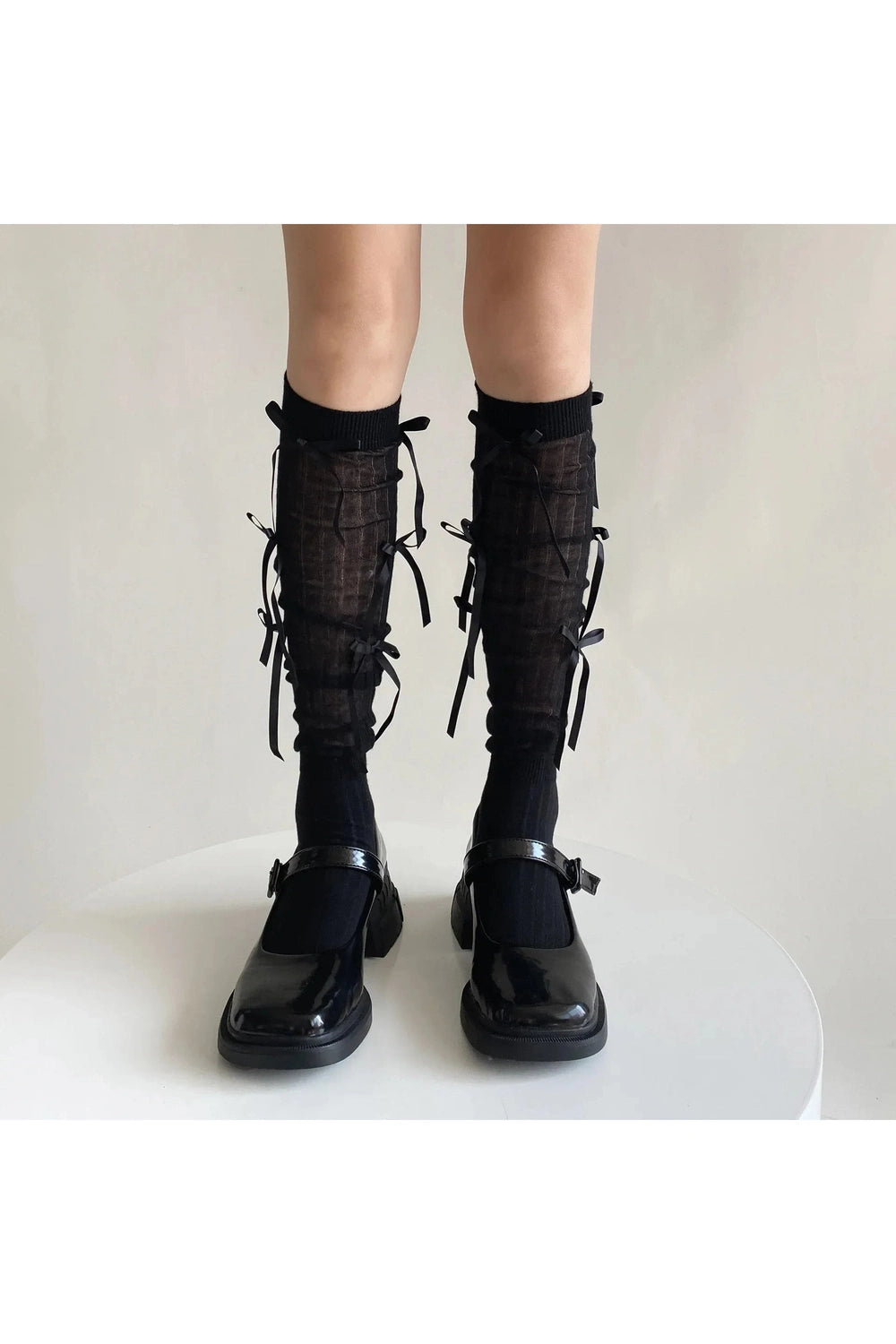 Acubi Knee Socks black One Size Shoptery