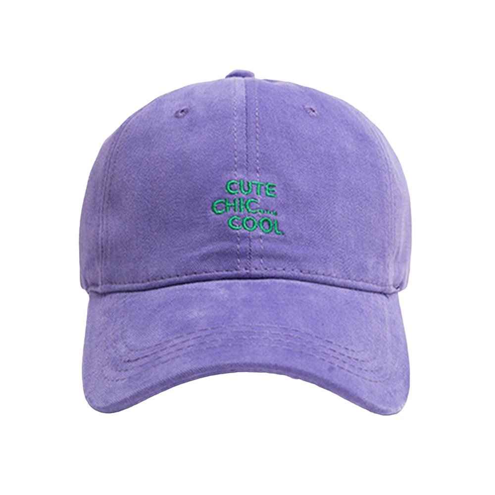 Baseball Cap "CUTE CHIC COOL" - Hats