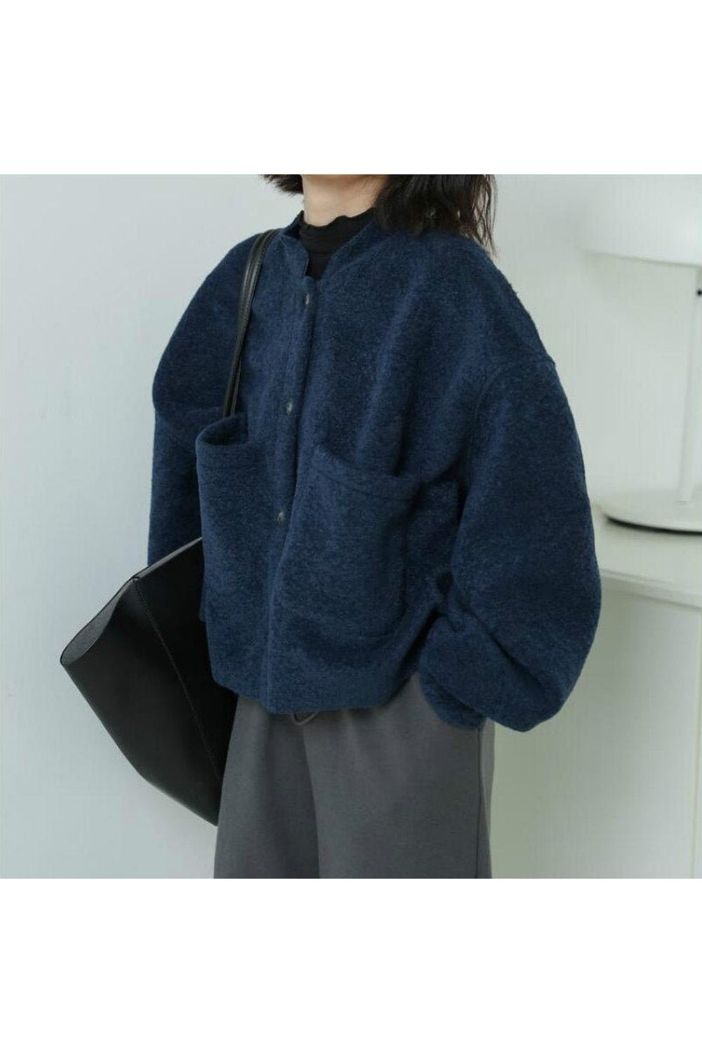 Fall Basic Aesthetic Warm Jacket Shoptery