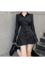 Black Elegant Gothic Dress Shoptery