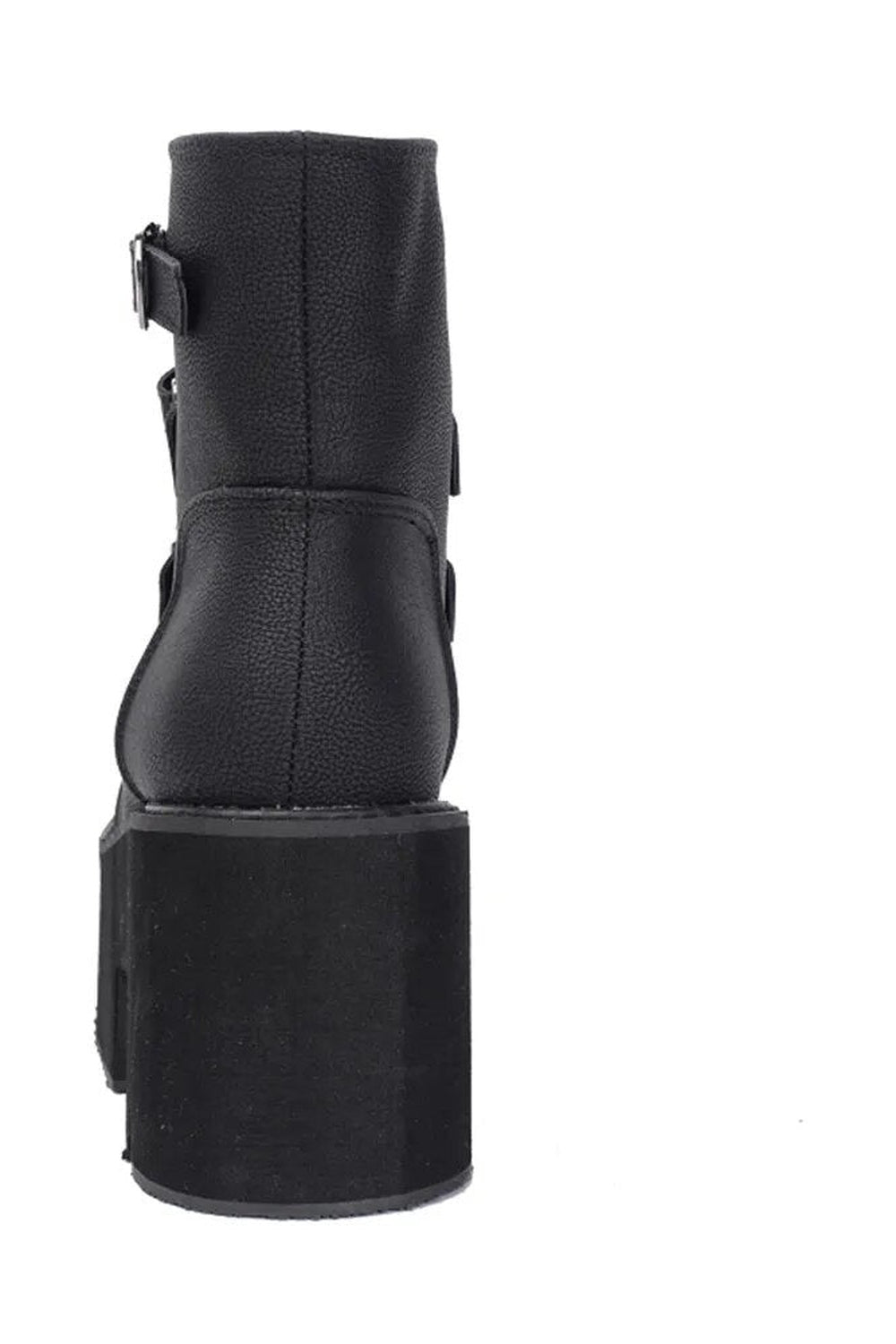 Alt Black Gothic Chunky Boots Shoptery