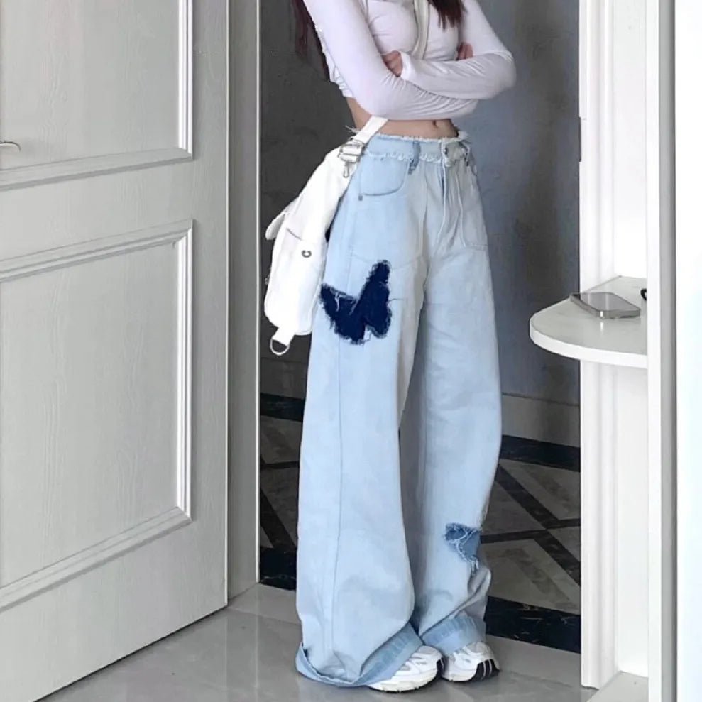Butterfly Kiss Baggy Jeans -