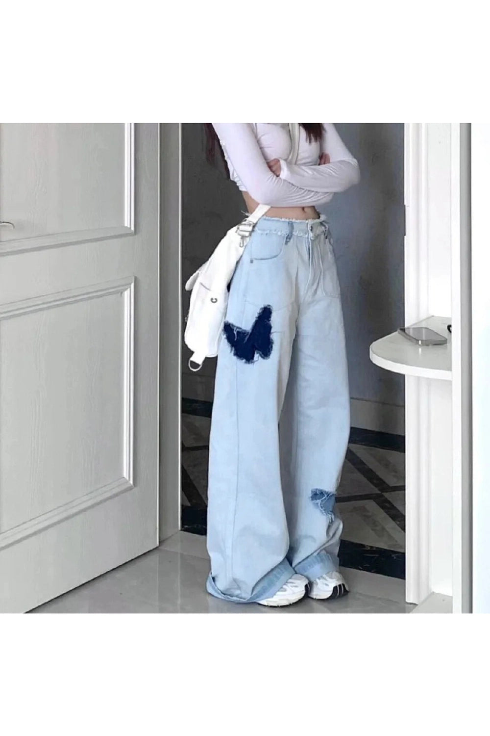 Butterfly Kiss Baggy Jeans -