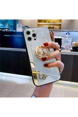 Butterfly Ring Stand Holder Case For iPhone YY353-3 Shoptery