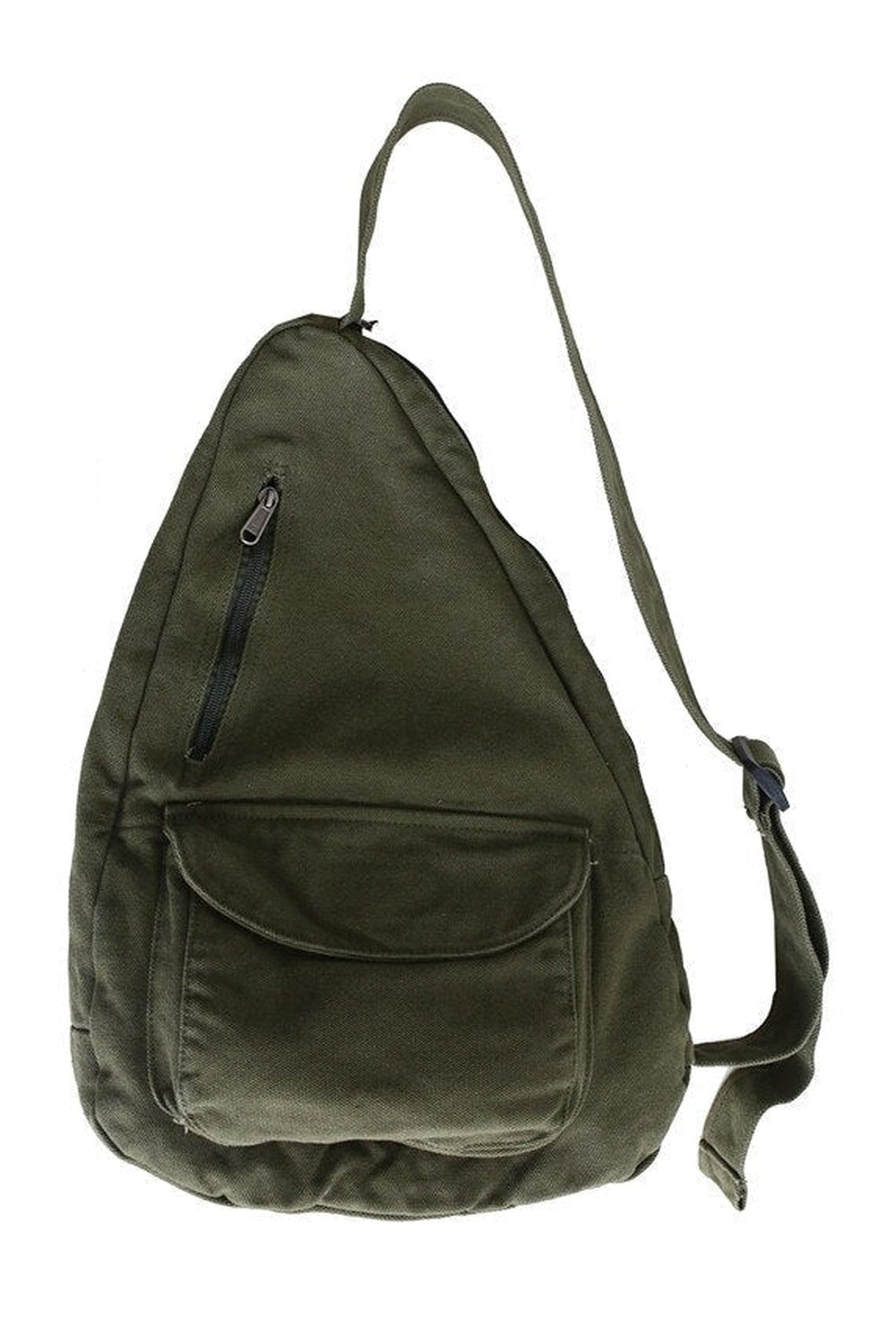 Canvas Crossbody Chest Bag - Handbags