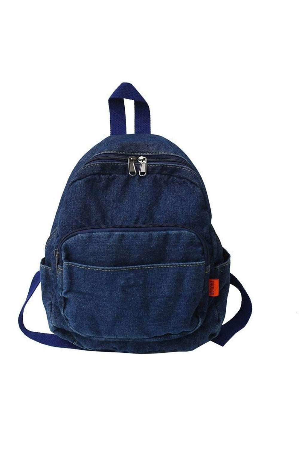 Casual Large Denim Backpack - Backpacks