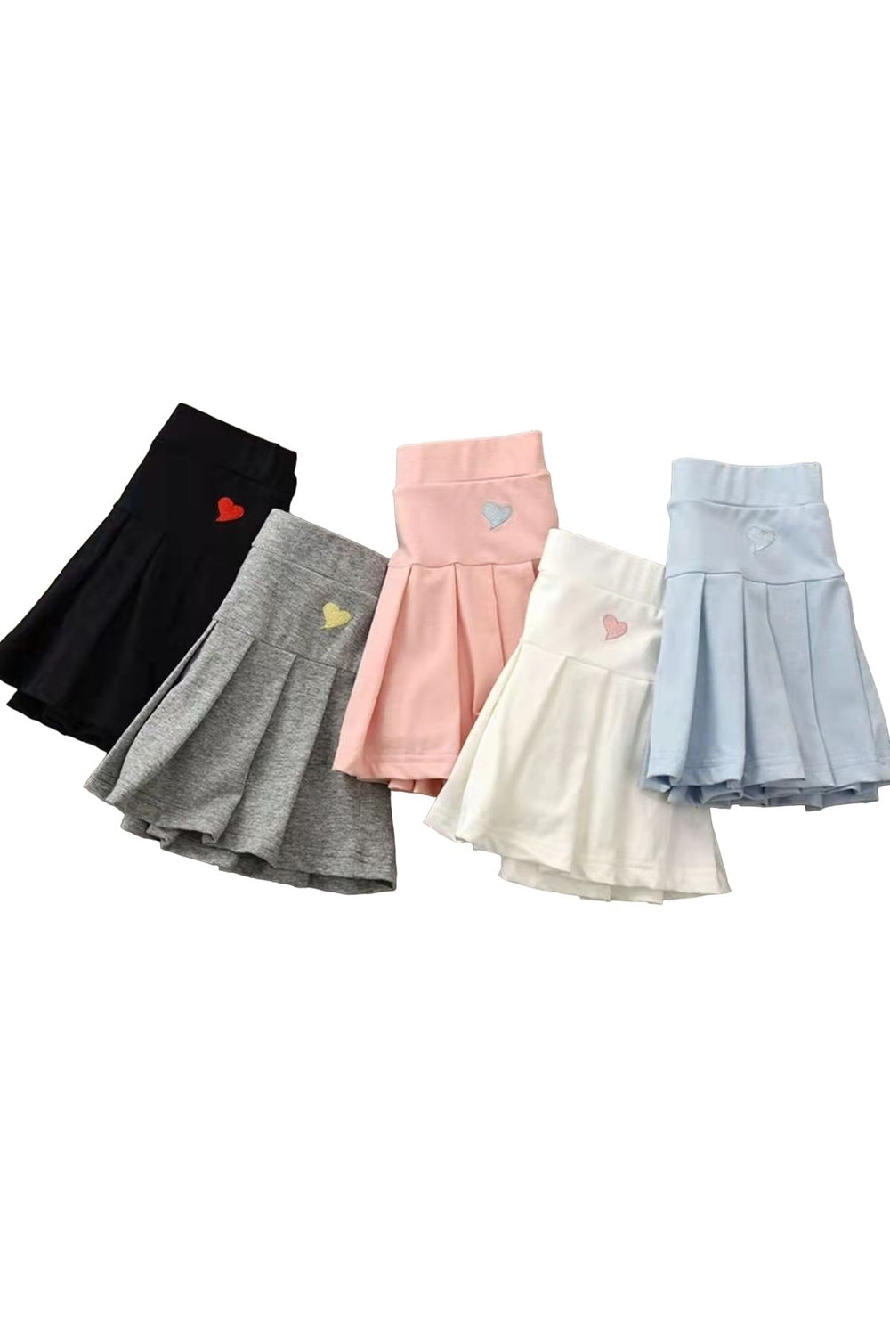 Casual Pleated Mini Skirt - Skirts