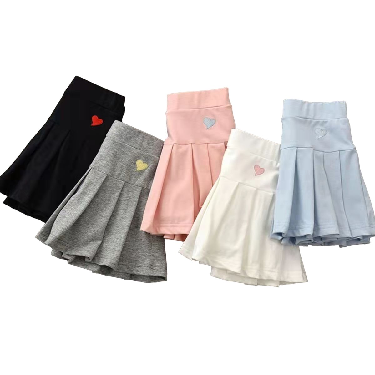 Casual Pleated Mini Skirt - Skirts