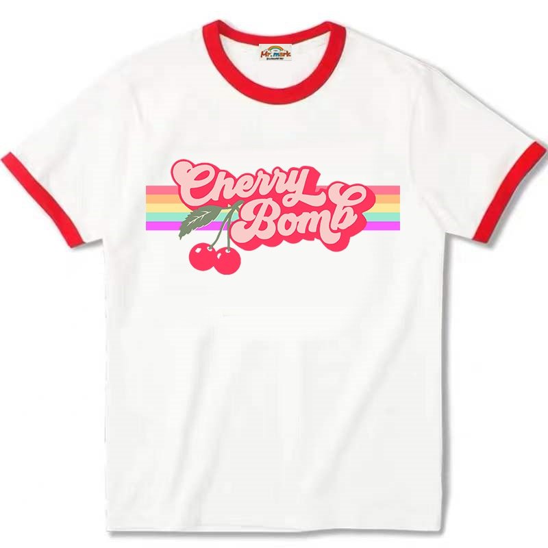 Cherry Bomb Aesthetic T-shirt - T-shirts