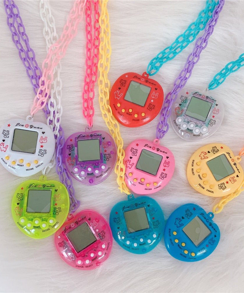 Childlike Tamagotchi Necklace - Necklaces